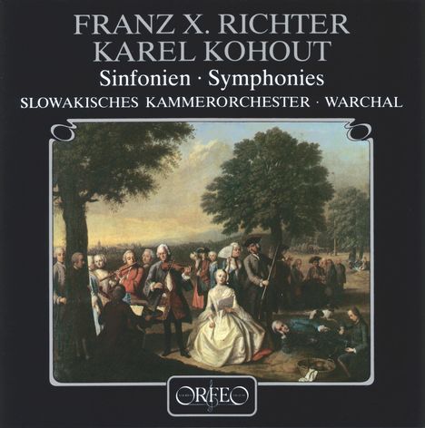 Franz Xaver Richter (1709-1789): Symphonien C-Dur,G-Dur,B-Dur, CD
