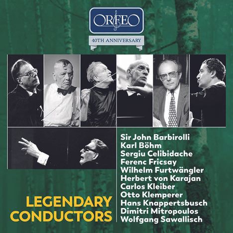 Legendary Conductors (Orfeo Edition), 10 CDs
