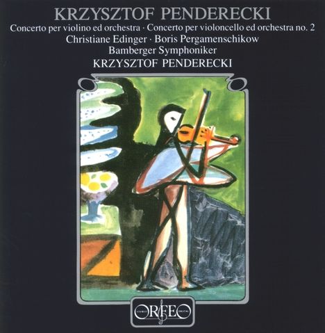 Krzysztof Penderecki (1933-2020): Violinkonzert Nr.1 (1976), CD