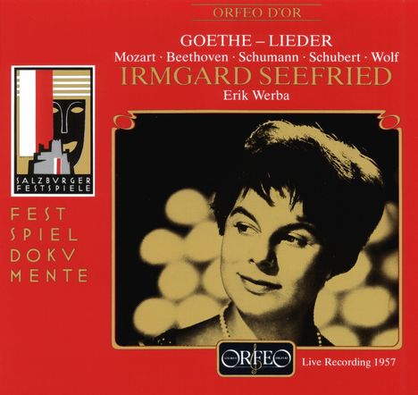Irmgard Seefried singt Goethe-Lieder, CD