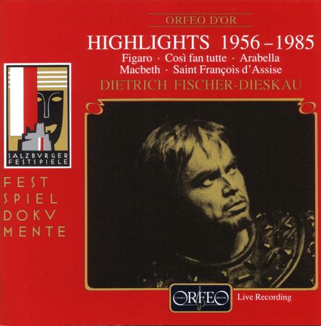 Dietrich Fischer-Dieskau - Highlights 1956-85, CD
