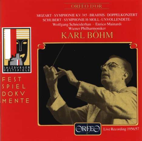 Karl Böhm in Salzburg 1956/1957, CD