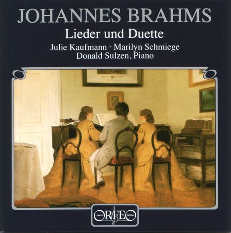 Johannes Brahms (1833-1897): Lieder, CD