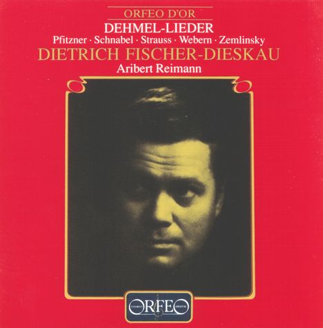 Dietrich Fischer-Dieskau singt Dehmel-Lieder, CD