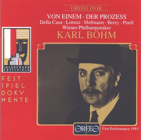 Gottfried von Einem (1918-1996): Der Prozess, 2 CDs