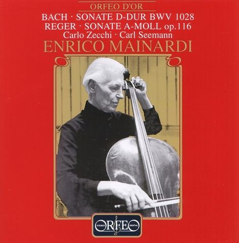 Enrico Mainardi spielt Cellosonaten, CD