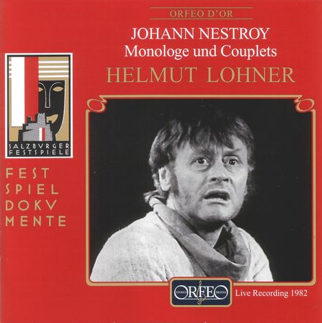 Nestroy,Johann:Monologe &amp; Couplets, CD