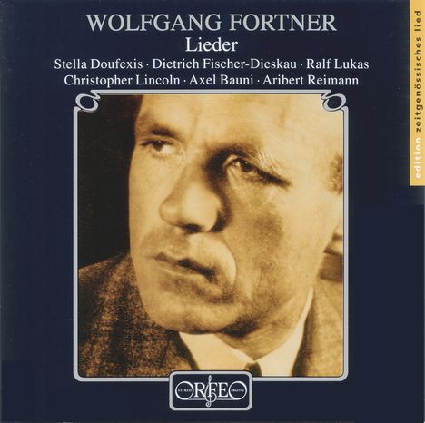 Wolfgang Fortner (1907-1987): Lieder, CD