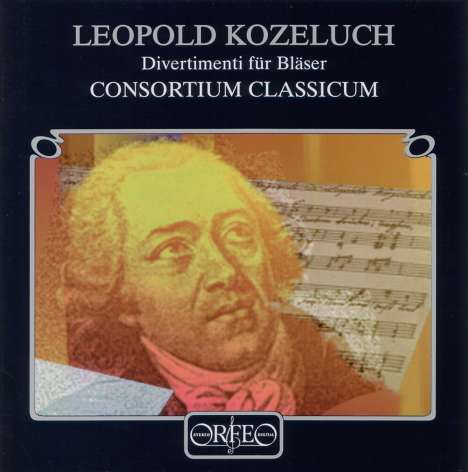 Leopold Kozeluch (1747-1818): Bläsersymphonie in D, CD