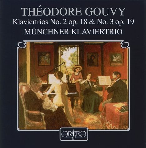 Louis Theodore Gouvy (1819-1898): Klaviertrios Nr.2 &amp; 3, CD