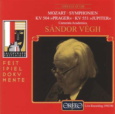 Wolfgang Amadeus Mozart (1756-1791): Symphonien Nr.38 &amp; 41, CD