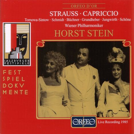 Richard Strauss (1864-1949): Capriccio, 2 CDs