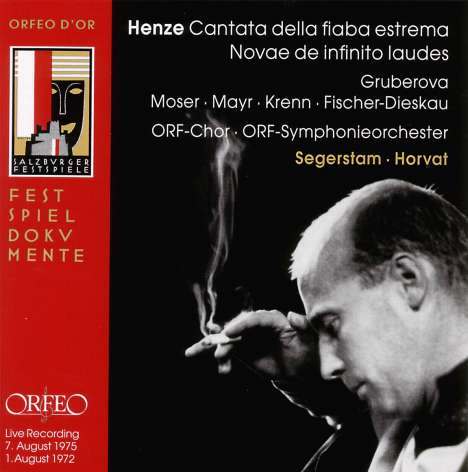 Hans Werner Henze (1926-2012): Cantata della Fiaba Estrema, CD