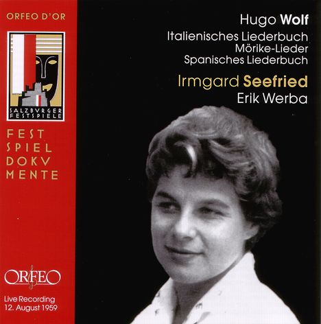 Hugo Wolf (1860-1903): Italienisches Liederbuch, CD