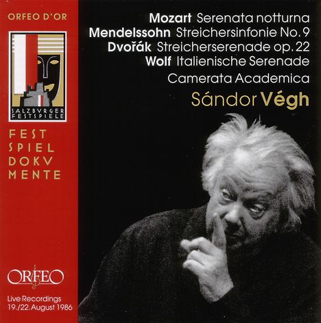 Camerata Academica Salzburg - Salzburger Festspiele 1986, CD