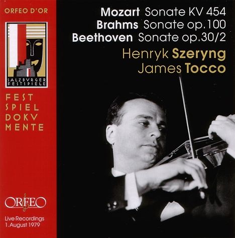 Henryk Szeryng - Salzburger Festspiele, CD