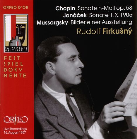 Rudolf Firkusny - Salzburger Festspiele, CD