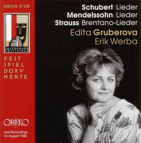 Edita Gruberova - Salzburger Festspiele, CD