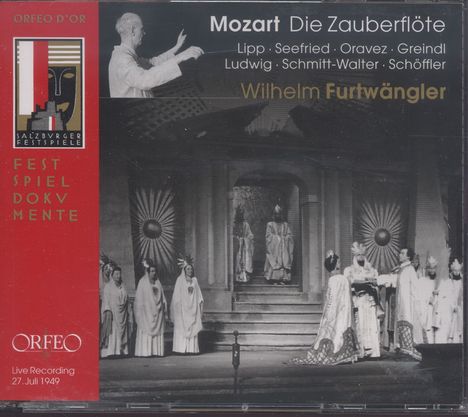 Wolfgang Amadeus Mozart (1756-1791): Die Zauberflöte, 3 CDs