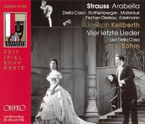 Richard Strauss (1864-1949): Arabella, 3 CDs