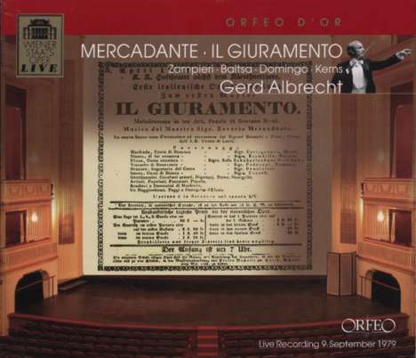 Saverio Mercadante (1795-1870): Il Giuramento, 2 CDs