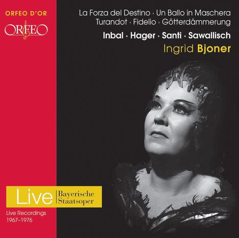 Ingrid Bjoner singt Arien, CD