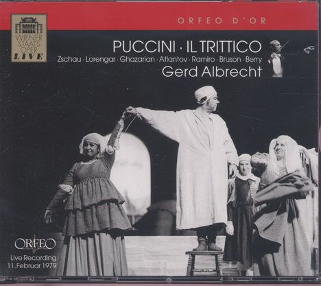 Giacomo Puccini (1858-1924): Il Trittico, 3 CDs