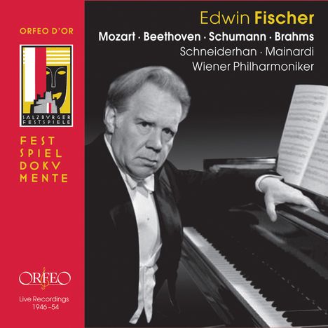 Edwin Fischer - Salzburger Festspiele, 4 CDs