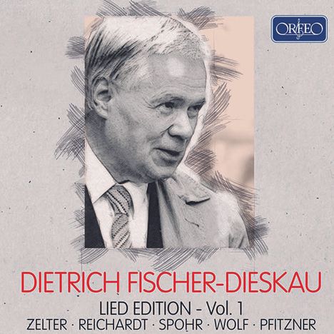 Dietrich Fischer-Dieskau - Lied Edition Vol.1 (Orfeo), 5 CDs