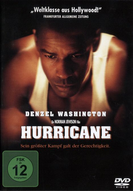 Hurricane (1999), DVD