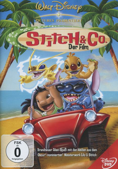 Stitch &amp; Co. - Der Film, DVD