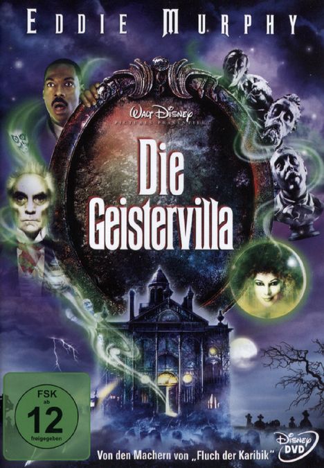 Die Geistervilla, DVD