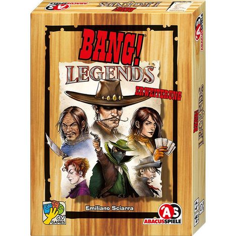 Emiliano Sciarra: BANG! Legends (Erweiterung), Spiele