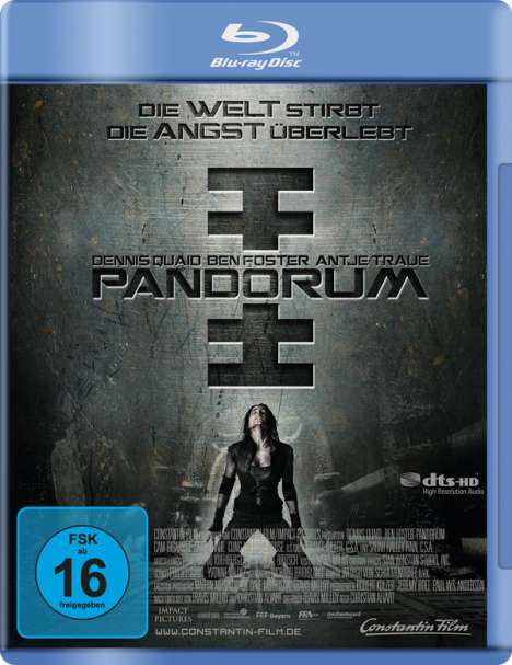 Pandorum (Blu-ray), Blu-ray Disc