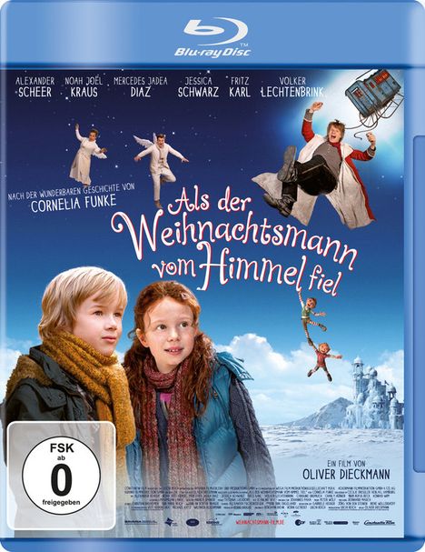 Als der Weihnachtsmann vom Himmel fiel (Blu-ray), Blu-ray Disc