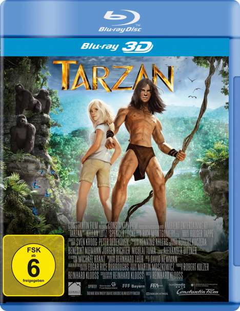 Tarzan (2014) (3D Blu-ray), Blu-ray Disc