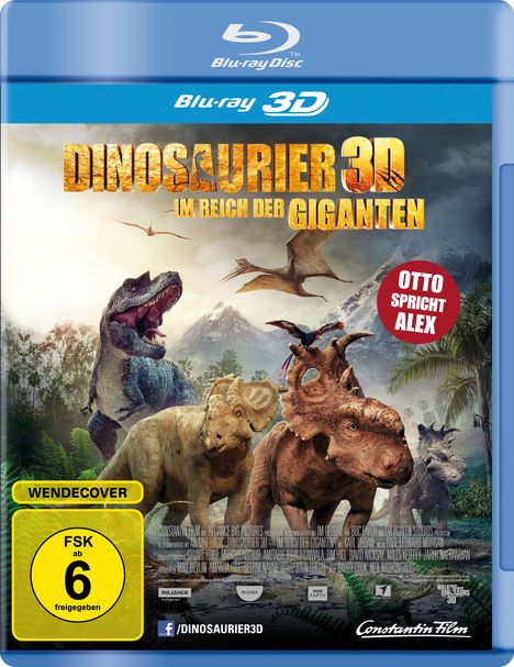 Dinosaurier - Im Reich der Giganten (3D Blu-ray), Blu-ray Disc