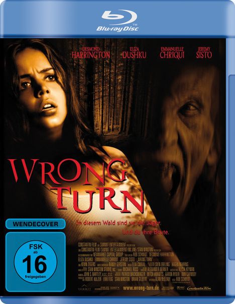 Wrong Turn (Blu-ray), Blu-ray Disc