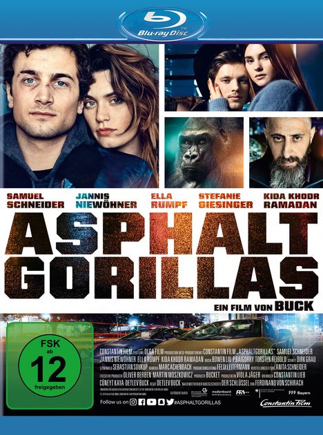 Asphaltgorillas (Blu-ray), Blu-ray Disc