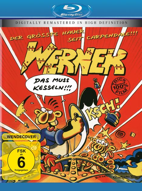 Werner - Das muß kesseln!!! (Blu-ray), Blu-ray Disc