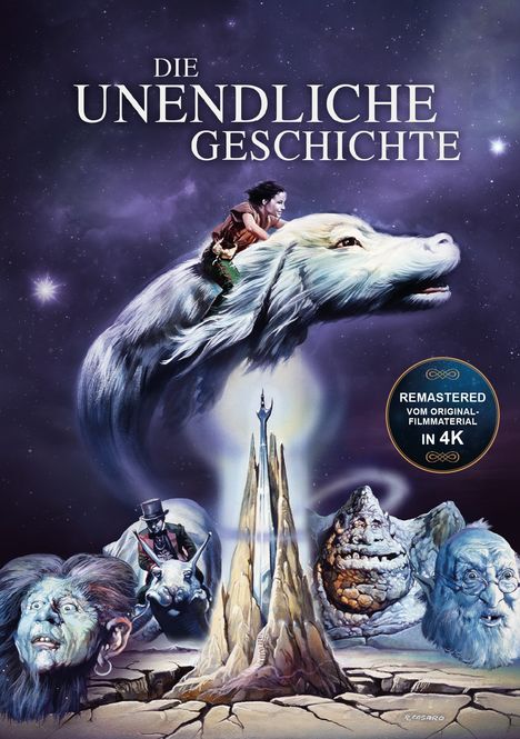 Die unendliche Geschichte (Blu-ray &amp; DVD im Mediabook), 1 Blu-ray Disc und 1 DVD