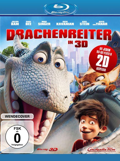 Drachenreiter (3D Blu-ray), Blu-ray Disc