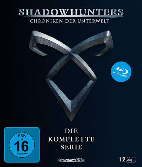 Shadowhunters: Chroniken der Unterwelt (Komplette Serie) (Blu-ray), 12 Blu-ray Discs