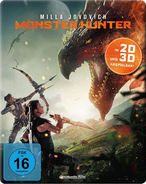 Monster Hunter (3D Blu-ray im Steelbook), Blu-ray Disc