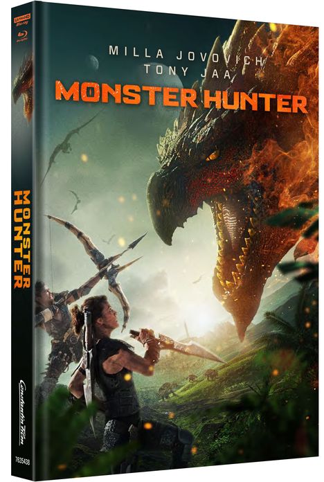 Monster Hunter (Ultra HD Blu-ray &amp; Blu-ray im Mediabook), 1 Ultra HD Blu-ray und 1 Blu-ray Disc