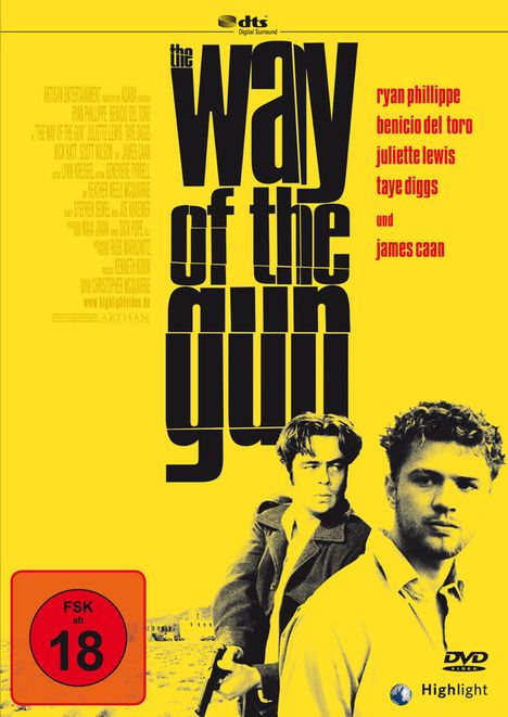 The Way of the Gun, DVD