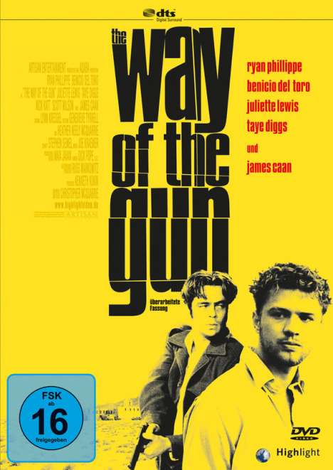 Way of the Gun, DVD
