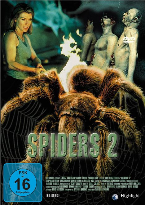 Spiders 2, DVD
