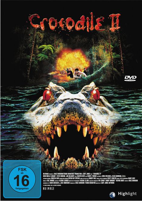 Crocodile II, DVD
