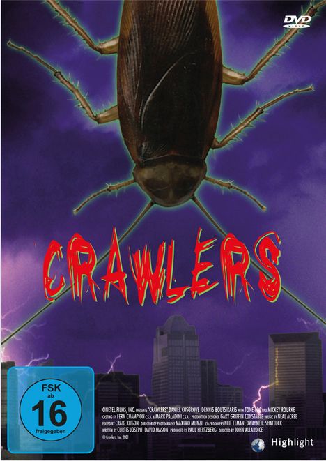 Crawlers, DVD